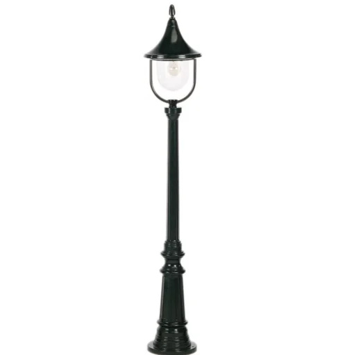 Brescia lantaarnpaal, 148 cm, zwart