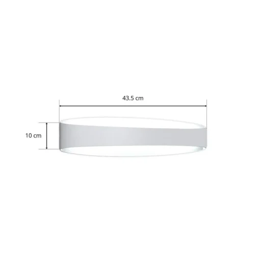 Bridge - LED wandlamp van gegoten aluminium