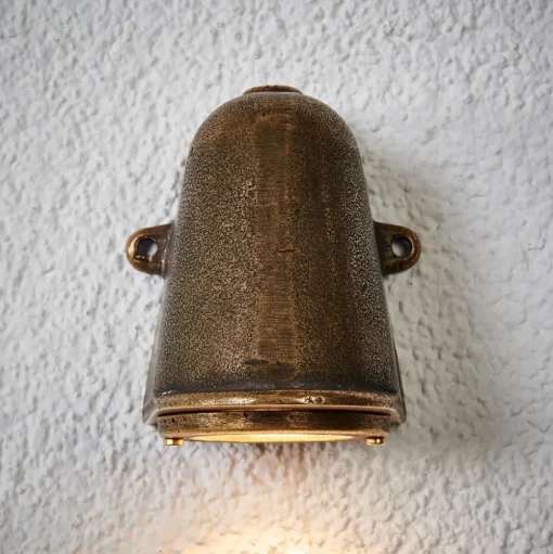 Bronskleurige buitenwandlamp Offshore