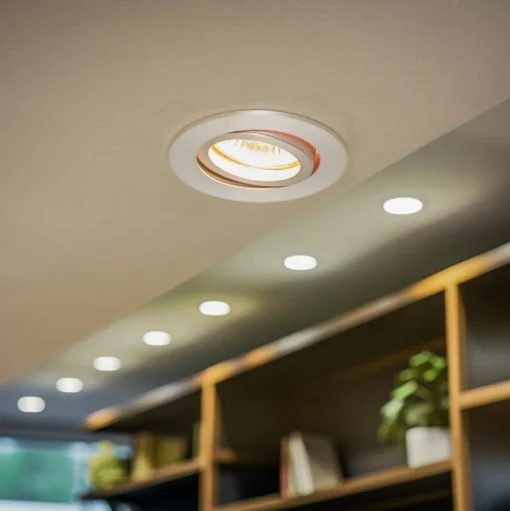 BRUMBERG 0063 plafond inbouwspot rond aluminium