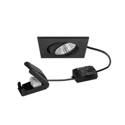BRUMBERG BB05 LED inbouwspot aan/uit aansluitdoos zwart