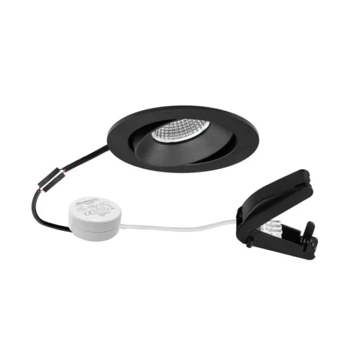 BRUMBERG BB35 RC driver ronde aansluitdoos structuur zwart