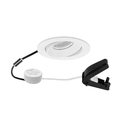 BRUMBERG BB35 RC driver ronde aansluitdoos structuur wit