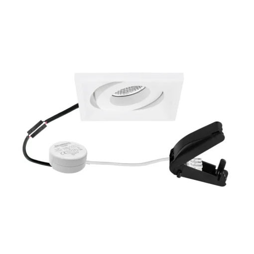 BRUMBERG BB36 RC driver ronde aansluitdoos structuur wit