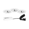 BRUMBERG BB03 Spot ronde dimbare RC aansluitdoos, 3-delig structuur wit
