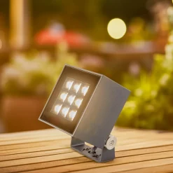BRUMBERG Blokk LED opbouwspot voor buiten 11x11cm