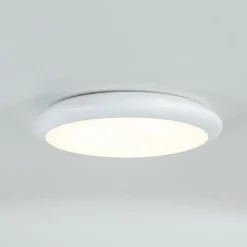 BRUMBERG Gavan LED plafondlamp, IP65, wit Ø42cm