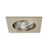 BRUMBERG In S inbouwspot hoekig licht goud