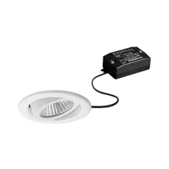 BRUMBERG inbouwspot BB09, aan/uit, wit