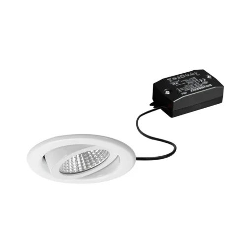 BRUMBERG inbouwspot BB09, aan/uit, wit