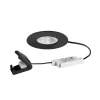 BRUMBERG inbouwspot BB20 IP65 RC aansluitdoos zwart