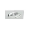BRUMBERG inbouwspot Tirrel-S, GU10 fitting, mat wit