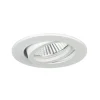 BRUMBERG inbouwspot Tirrel-R, GU10, structuur wit