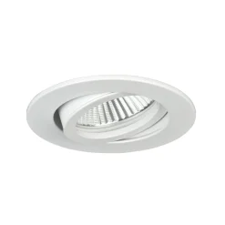 BRUMBERG inbouwspot Tirrel-R, GU10, structuur wit