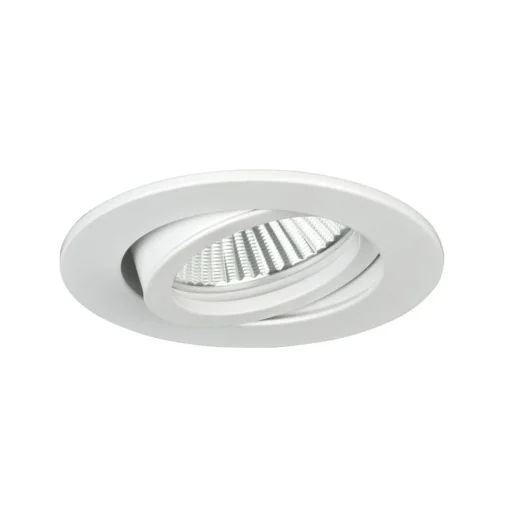 BRUMBERG inbouwspot Tirrel-R, GU10, structuur wit