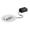 BRUMBERG LED inbouwspot Tirrel-R, aan/uit, structuur wit