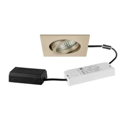 BRUMBERG LED inbouwspot Tirrel-S DALI aansluitdoos, licht goud