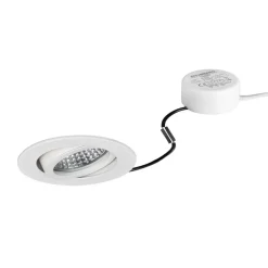 BRUMBERG LED inbouwspot Tirrel-R RC, driver rond, mat wit