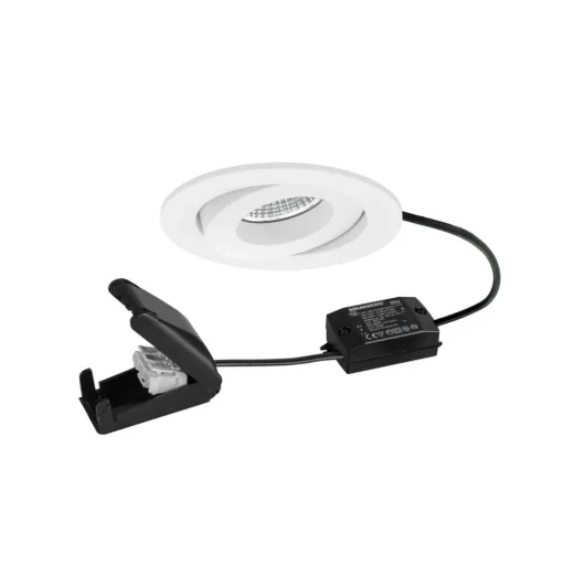 BRUMBERG LED spot BB33 aan/uit aansluitdoos structuur wit