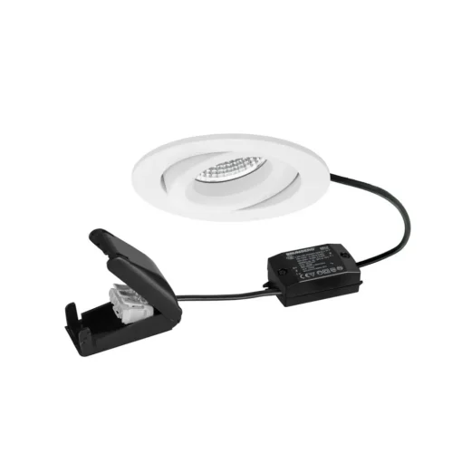 BRUMBERG LED spot BB34 aan/uit aansluitdoos structuur wit