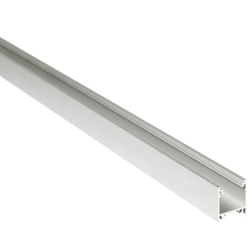 BRUMBERG montageprofiel hoogte 25 mm lengte 1 m aluminium