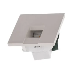 BRUMBERG Wall Kit68 verzet hoekig wit