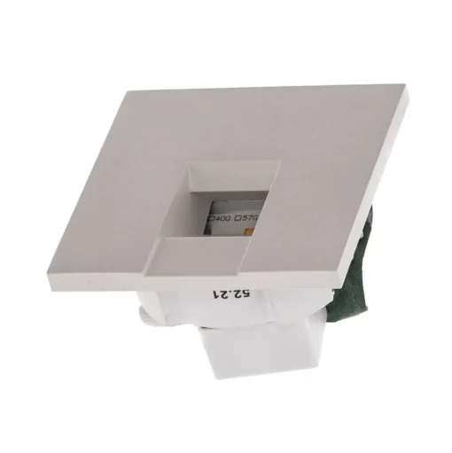 BRUMBERG Wall Kit68 verzet hoekig wit