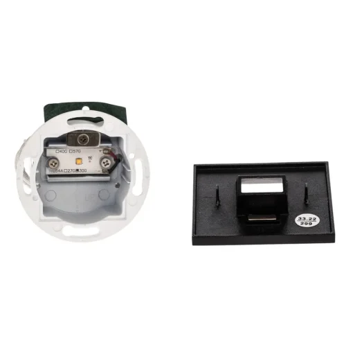 BRUMBERG Wall Kit68 verzet hoekig zwart