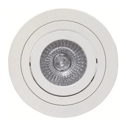 Básico inbouwlamp, rond, mat wit