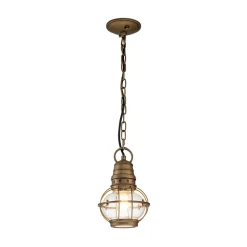 Buiten hanglamp Bridgepoint, nautik-look messing