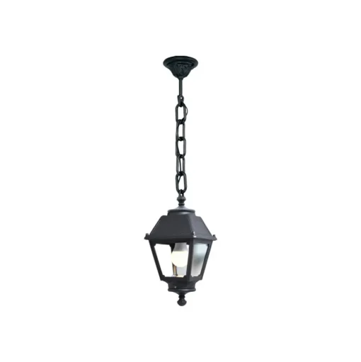 Buiten hanglamp Sichem/Mary zwarte afdekking helder 2.700 K