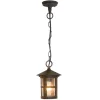 Buiten hanglamp Skiathos IP54 bruin