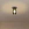 Buiten plafondlamp Kila. rookgrijs