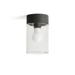 Buiten plafondlamp Kila, transparant