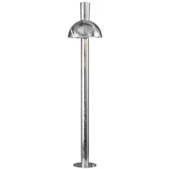 Buitenpadverlichting Arki chroom zeewaterbestendig