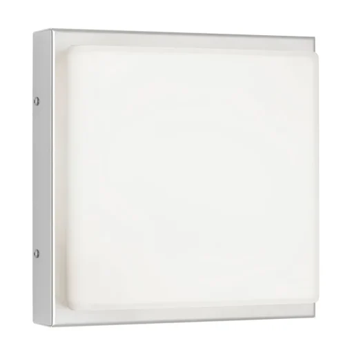 Buitenwandlamp 046, bewegingsmelder roestvrijstaal