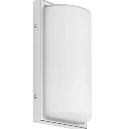 Buitenwandlamp 040 met sensor, wit