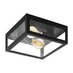 Buitenwandlamp Alamonte 1, 2lamps up/down vierkant