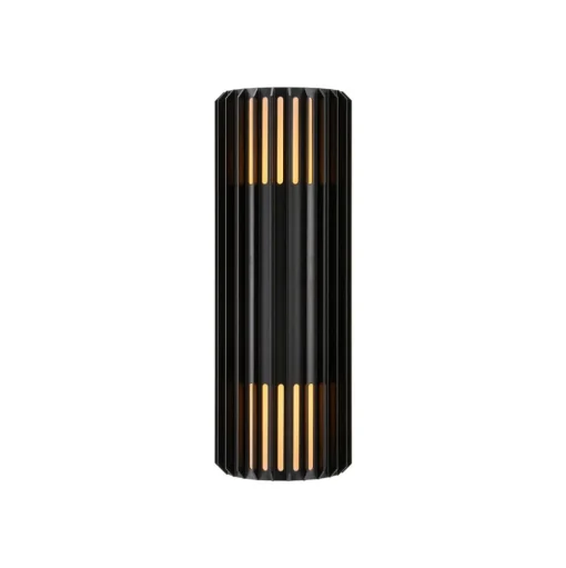 Buitenwandlamp Aludra Double Seaside, aluminium, zwart