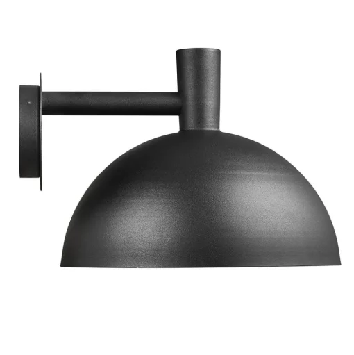 Buitenwandlamp ARKI zwart Ø 35 cm