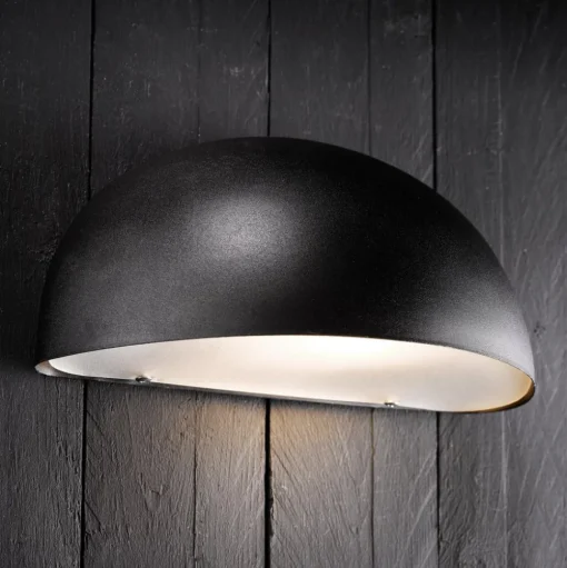 Buitenwandlamp Bergen, zwart