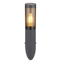 Buitenwandlamp Boston van roestvrijstaal