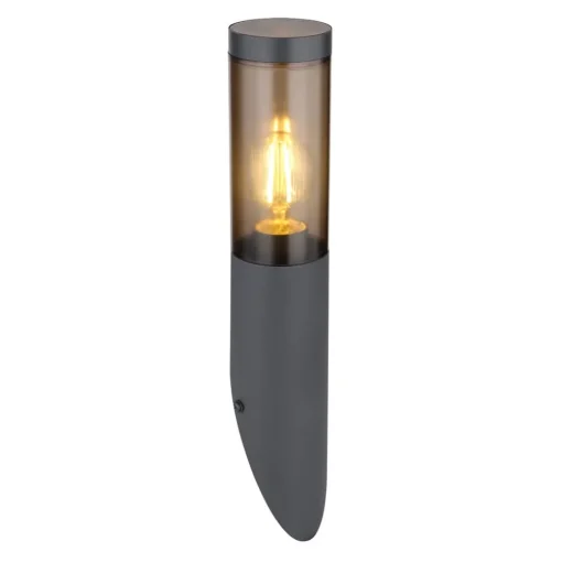 Buitenwandlamp Boston van roestvrijstaal