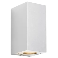 Buitenwandlamp Canto Maxi Kubi 2, 17 cm, wit