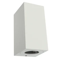 Buitenwandlamp Canto Maxi Kubi 2, 17 cm, wit