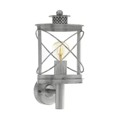 Buitenwandlamp Hilburn 1 met decoratieve kap