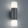 Buitenwandlamp Hoosic 2-lamps, antraciet