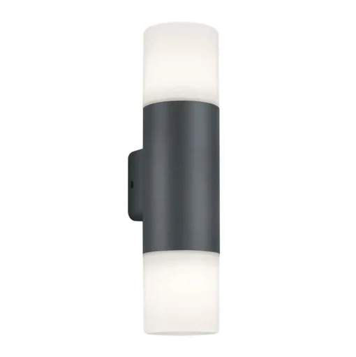 Buitenwandlamp Hoosic 2-lamps, antraciet