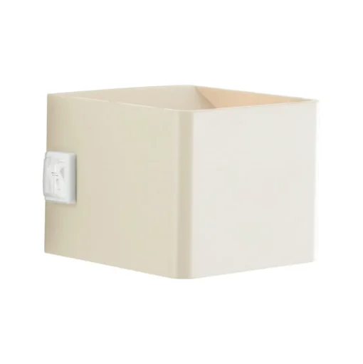 Buitenwandlamp Iseo, beige, breedte 10 cm, sensor