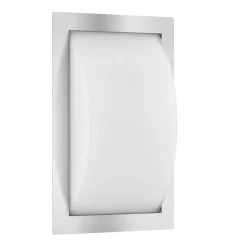 Buitenwandlamp Ivett E27 RVS met bewegingsmelder